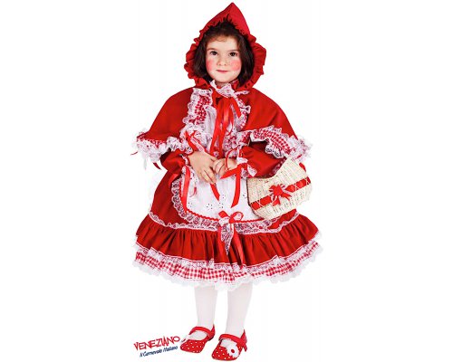 Costume di carnevale CAPPUCCETTO ROSSO LUSSO